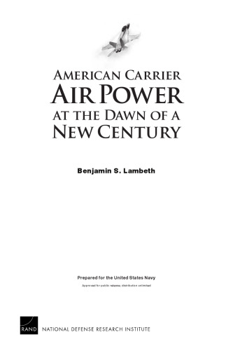 American Carrier Air Power at the Dawn of a New Century