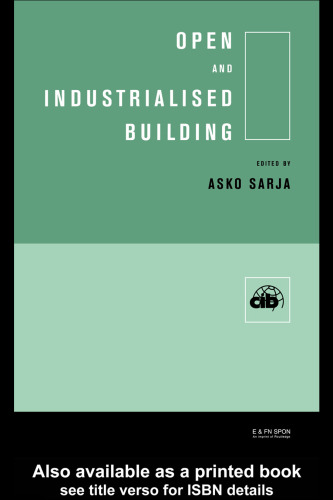 Open and Industrialised Building (Cib Publication)