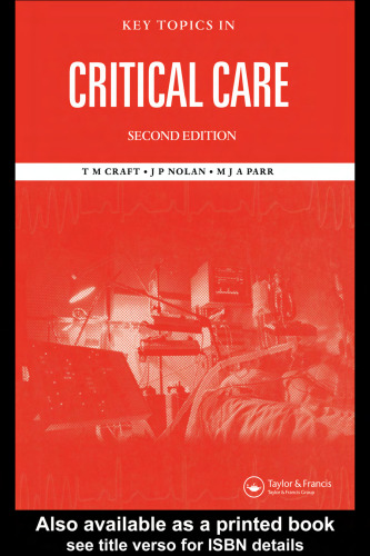 Key Topics in Critical Care, Second Edition (Key Topics)