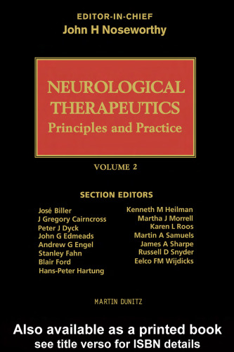 Neurological Therapeutics: Principles and Practice, 2 Volume Set (Addendum included)