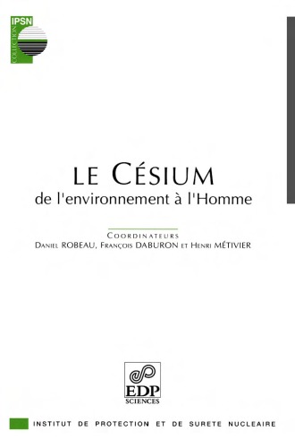Le césium, de l'environnement à  l'homme