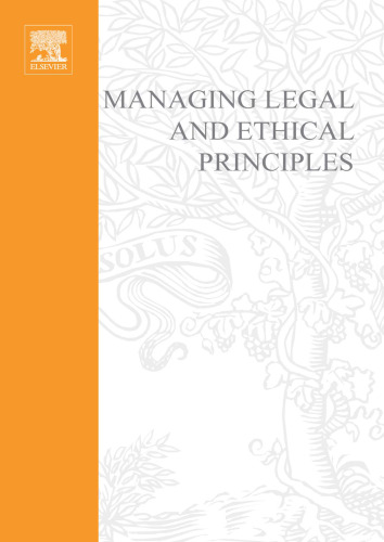 Managing Legal and Ethical Principles: Management Extra