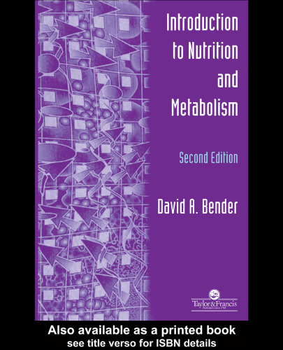 An Introduction To Nutrition And Metabolism