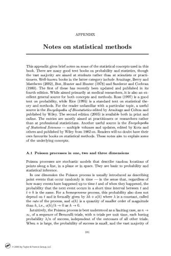 Statistics for Fission Track Analysi