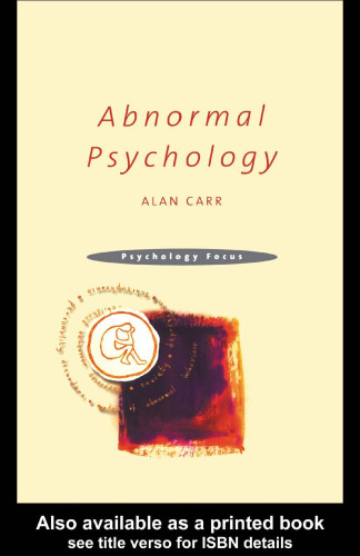 Abnormal Psychology (Psychology Focus)