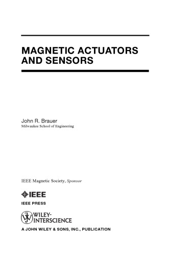 Magnetic Actuators and Sensors