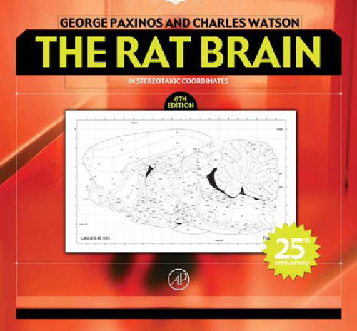 The Rat Brain in Stereotaxic Coordinates, Sixth Edition