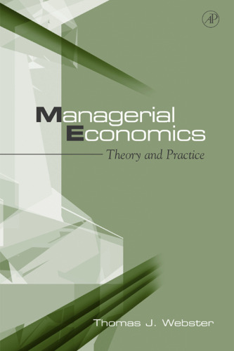 Managerial Economics: Theory and Practice