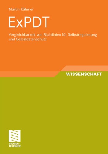 ExPDT - Vergleichbarkeit von Richtlinien für Selbstregulierung und Selbstdatenschutz
