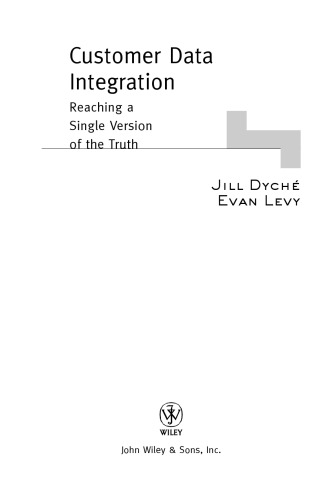 Customer Data Integration: Reaching a Single Version of the Truth (SAS Institute Inc.)