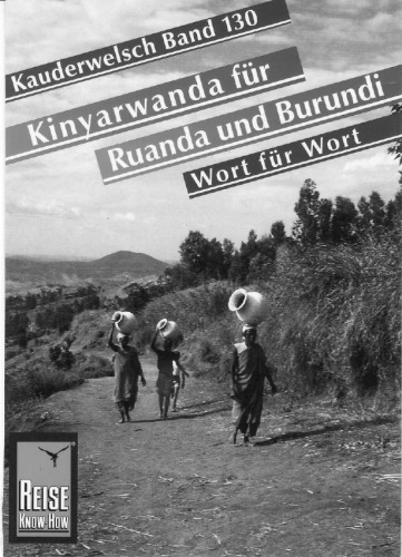 Kinyarwanda Grammar for Germans.: Kinyarwanda Wort Fuer Wort