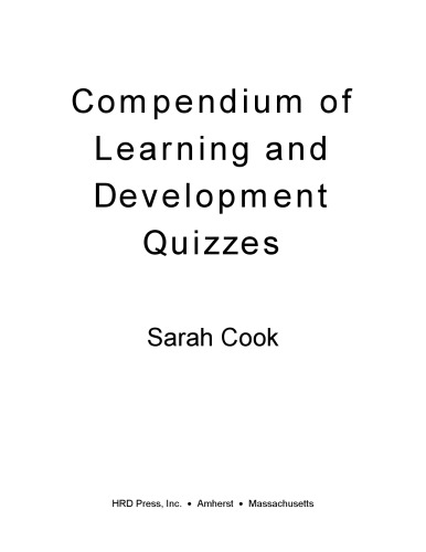 Compendium of Learning and Development Quizzes