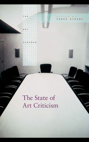The State of Art Criticism (The Art Seminar)
