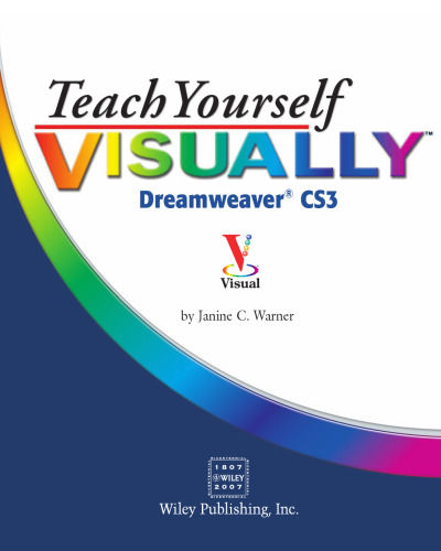 Teach Yourself VISUALLY Dreamweaver CS3