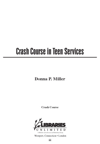 Crash Course in Teen Services (Crash Course)