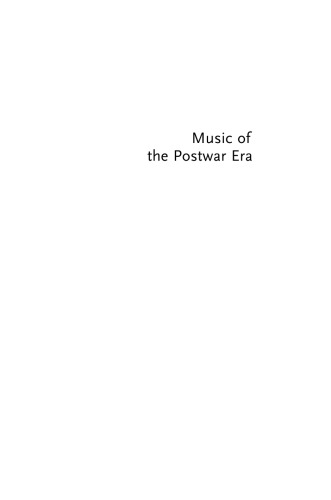 Music of the Postwar Era (American History through Music)