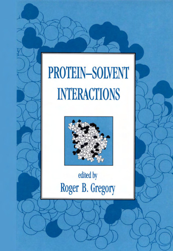 Protein-Solvent Interactions