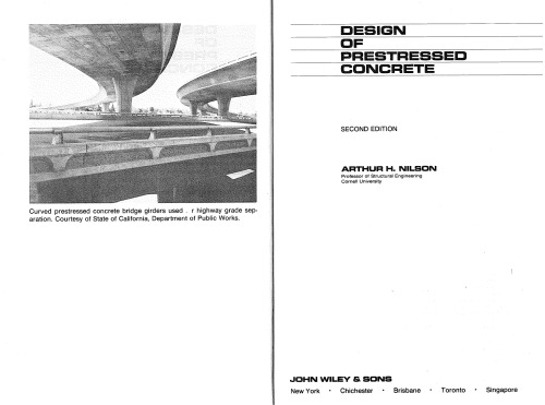Design of Prestressed Concrete