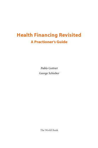 Health Financing Revisited: A Practitioner's Guide