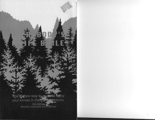 Everybody's Knife Bible 3rd edition : All-New Way to Use and Enjoy Your Knives in the Great Outdoors