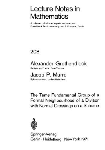 The Tame Fundamental Group of a Formal Neighbourhood of a Divisor with Normal Crossings on a Scheme