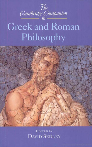 The Cambridge Companion to Greek and Roman Philosophy (Cambridge Companions to Philosophy)