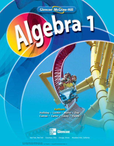 Algebra 1, Student Edition