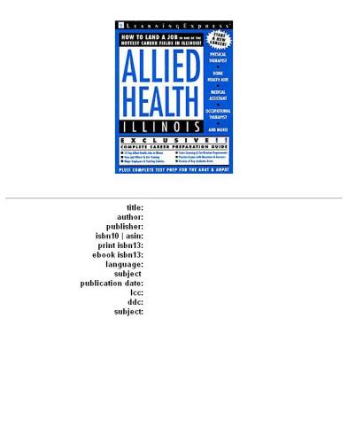 Allied Health: Illinois