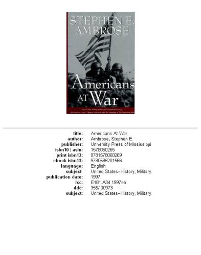 Americans at War