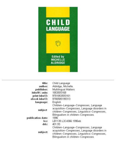 Child Language