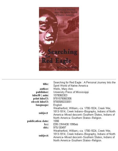 Searching for Red Eagle: A Personal Journey into the Spirit World of Native America