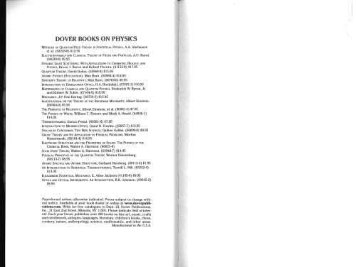 Electronic Structure and the Properties of Solids: The Physics of the Chemical Bond