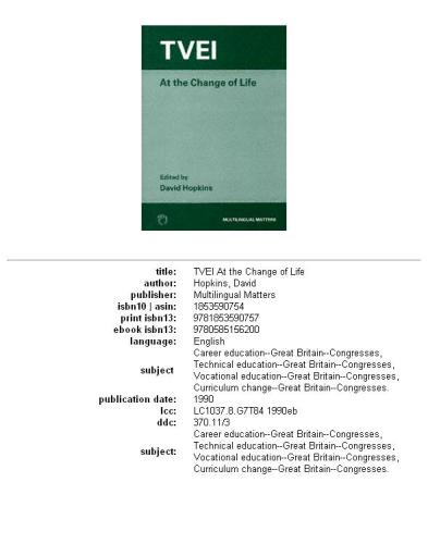 Tvei at the Change of Life