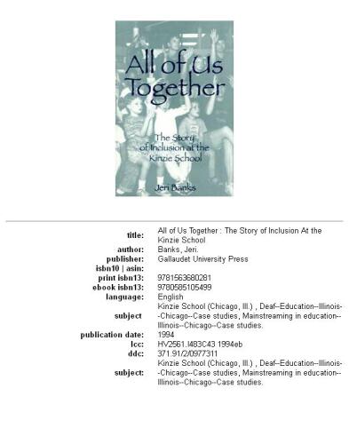 All of Us Together: The Story of Inclusion at Kinzie School