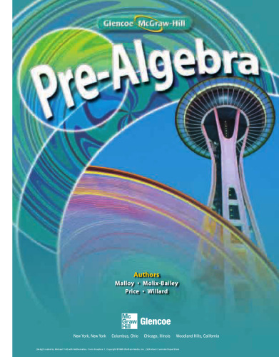 Pre-Algebra, Student Edition