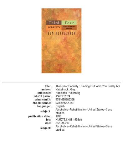 Third Year Sobriety: Finding Out Who You Really Are