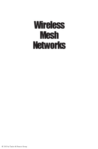 Wireless Mesh Networks