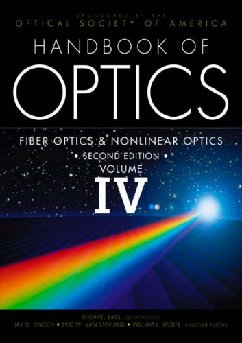 Handbook of Optics, Volume IV