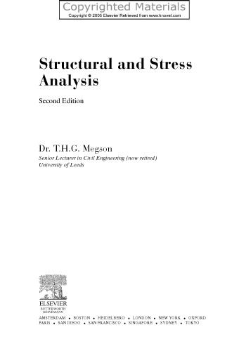 Structural and Stress Analysis, Second Edition