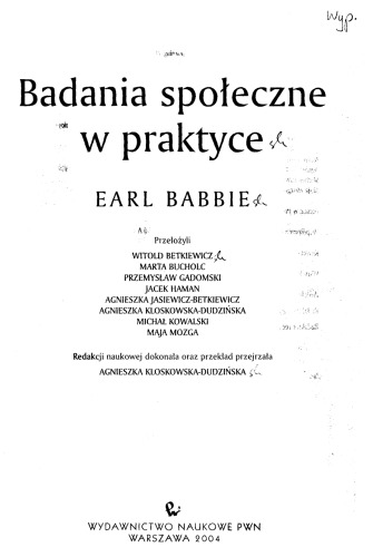 Badania społeczne w praktyce
