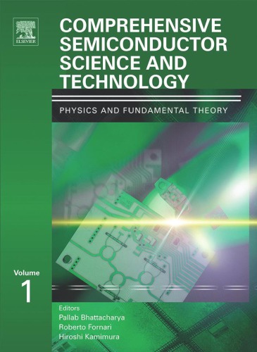 Comprehensive Semiconductor Science and Technology, Six-Volume Set, Volume 1