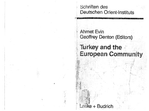 Turkey and the European community