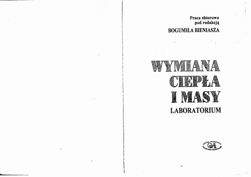 Wymiana ciepła i masy: laboratorium