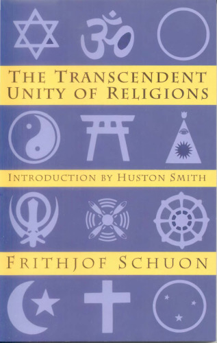 The Transcendent Unity of Religions (Quest Book)
