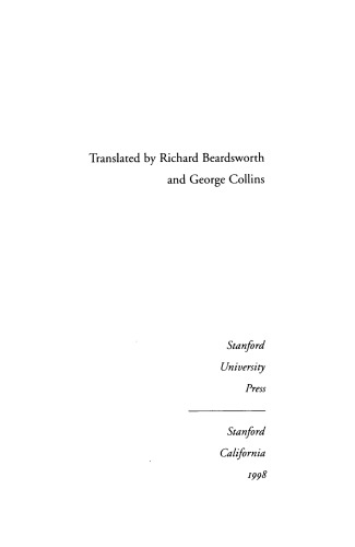 Technics and Time, 1: The Fault of Epimetheus (Meridian: Crossing Aesthetics) (No. 1)