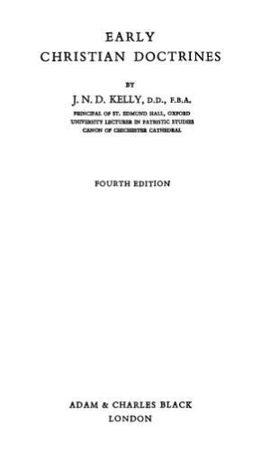 Early Christian Doctrines