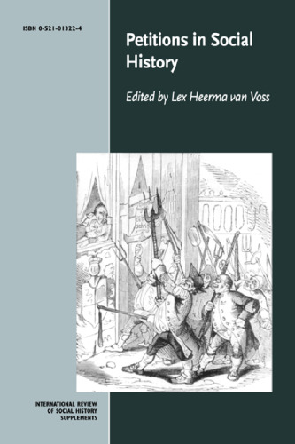 Petitions in Social History (International Review of Social History Supplements (No. 9))