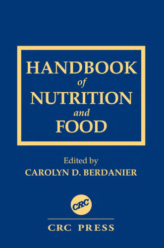 Handbook of Nutrition and Food