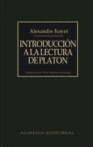 Introducción a la lectura de Platón