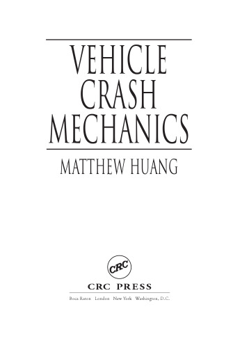 Vehicle Crash Mechanics